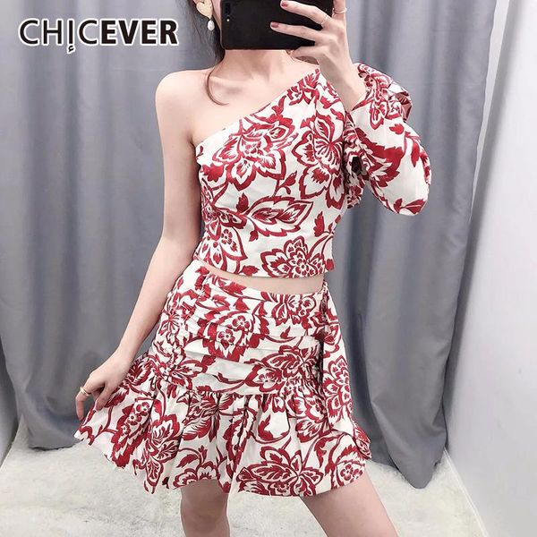 floral print two piece set women asymmetric collar one shoulder backless shirts patchwork ruffles skirt female suit dress, White
floral print two piece set women asymmetric collar one shoulder backless shirts patchwork ruffles skirt female suit dress, White