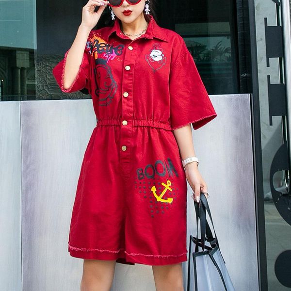 women's jumpsuits & rompers summer for women streetwear denim overalls fashion pocket short pants sleeve female loose jumpsuit, Black;white
women's jumpsuits & rompers summer for women streetwear denim overalls fashion pocket short pants sleeve female loose jumpsuit, Black;white