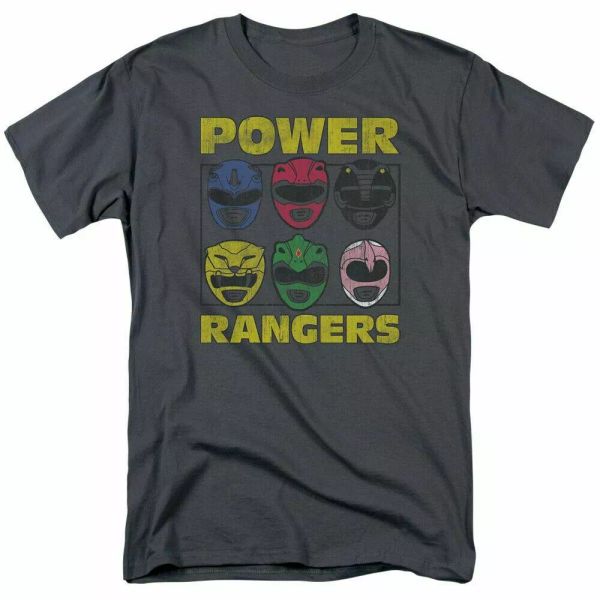 mighty morphin power rangers ranger heads t shirt mens licensed tee charcoal, White;black
mighty morphin power rangers ranger heads t shirt mens licensed tee charcoal, White;black