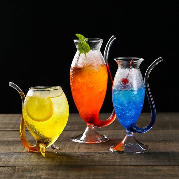 wine glasses creative cup cocktail heat-resistant transparent straw glass net red lingmouse drink
wine glasses creative cup cocktail heat-resistant transparent straw glass net red lingmouse drink