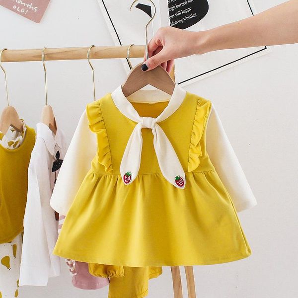 girl's dresses baby girl dress long sleeve spring autumn 1 year birthday princess toddler girls christmas clothes kids vestidos, Red;yellow
girl's dresses baby girl dress long sleeve spring autumn 1 year birthday princess toddler girls christmas clothes kids vestidos, Red;yellow