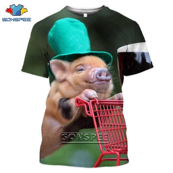 men's t-shirts sonspee pig animal men women 3d print t-shirt streetwear summer harajuku hiphop fashion soft casual short sleeve o-neck, White;black
men's t-shirts sonspee pig animal men women 3d print t-shirt streetwear summer harajuku hiphop fashion soft casual short sleeve o-neck, White;black
