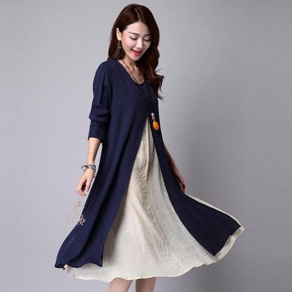 maternity dresses long sleeve embroidery for pregnant women clothes patchwork gravida vestidos pregnancy dress, White
maternity dresses long sleeve embroidery for pregnant women clothes patchwork gravida vestidos pregnancy dress, White