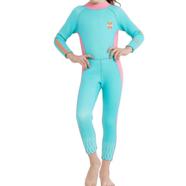 swim wear 2.5mm neoprene kids' full wetsuit for girls toddler youth - upf 50+ swimwear water sports swimming diving suit
swim wear 2.5mm neoprene kids' full wetsuit for girls toddler youth - upf 50+ swimwear water sports swimming diving suit