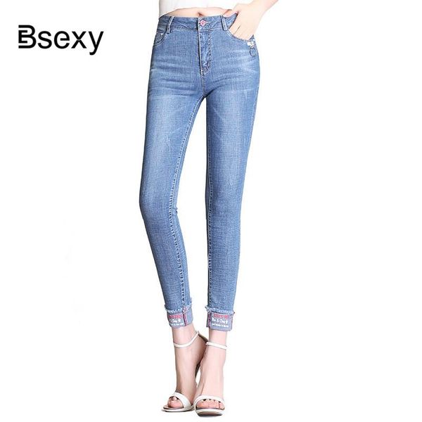 women's jeans plus size women pencil waist blue pants for skinny stretchy ankle length denim
women's jeans plus size women pencil waist blue pants for skinny stretchy ankle length denim