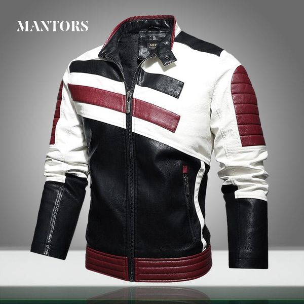 jackets mens motorcycle leather stand collar zipper male pu coats biker street faux fleece bomber jacket outerwear men's, Black;brown
jackets mens motorcycle leather stand collar zipper male pu coats biker street faux fleece bomber jacket outerwear men's, Black;brown