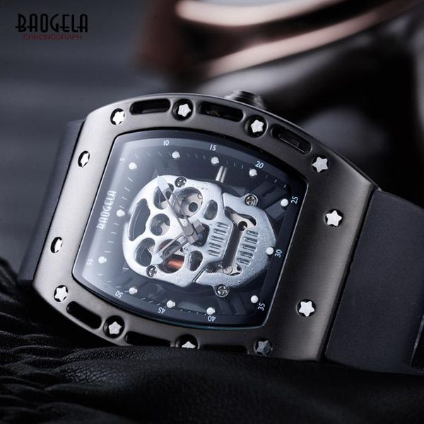 wristwatches baogela brand men fashion quartz watch mens luxury black skull wristwatch male waterproof clock relogio masculino 1612 hhb, Slivery;brown
wristwatches baogela brand men fashion quartz watch mens luxury black skull wristwatch male waterproof clock relogio masculino 1612 hhb, Slivery;brown