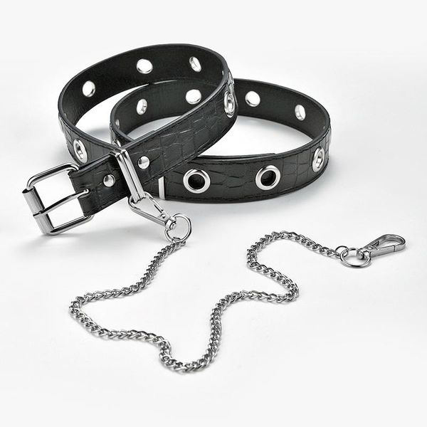 belts black chain decorative belt women's crocodile casual versatile jeans goth punk men's leather apparel, Black;brown
belts black chain decorative belt women's crocodile casual versatile jeans goth punk men's leather apparel, Black;brown