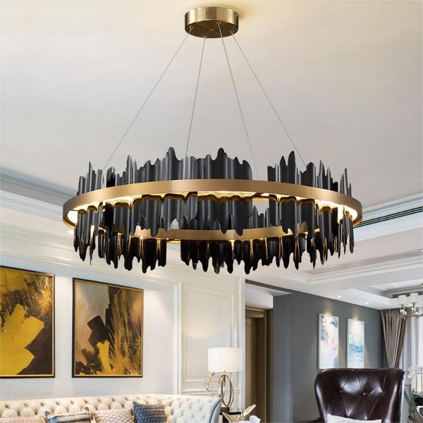 pendant lamps round led chandelier living room lamp modern luxury home decoration dining bedroom atmospheric lig
pendant lamps round led chandelier living room lamp modern luxury home decoration dining bedroom atmospheric lig