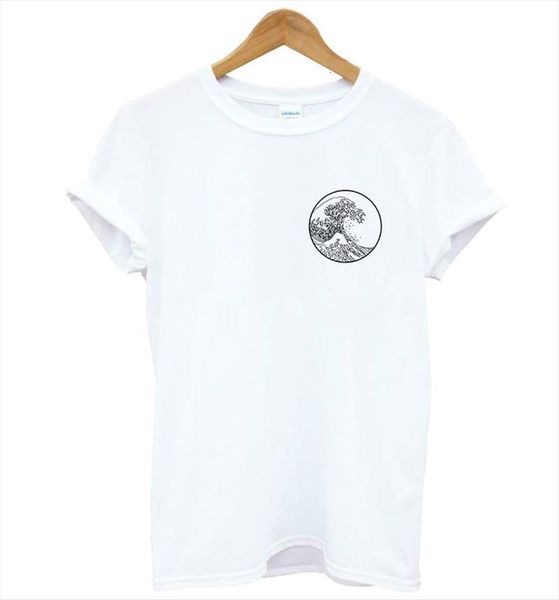 big wave pocket japanese print women t shirt letters cotton casual funny for lady yong girl tee drop ship, White
big wave pocket japanese print women t shirt letters cotton casual funny for lady yong girl tee drop ship, White