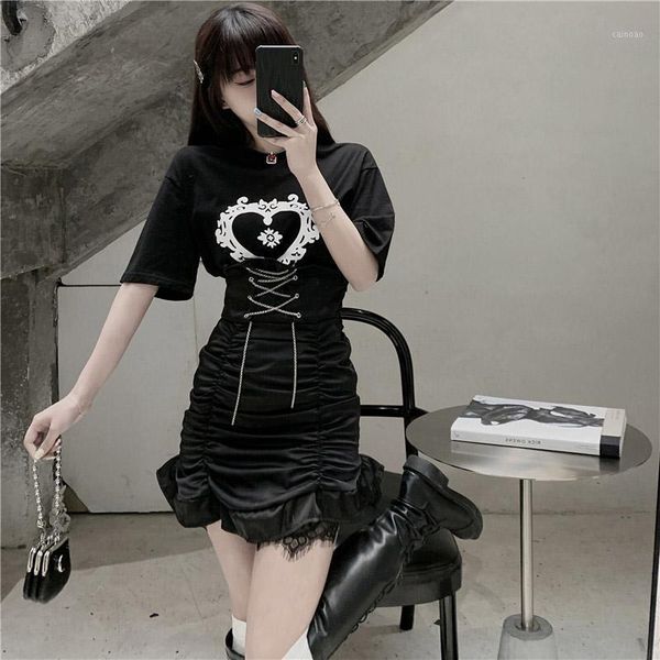 skirts gothic 2021 spring summer ruffle lace edge black mini skirt high waist lace-up skinnly tight package hip women clothing
skirts gothic 2021 spring summer ruffle lace edge black mini skirt high waist lace-up skinnly tight package hip women clothing