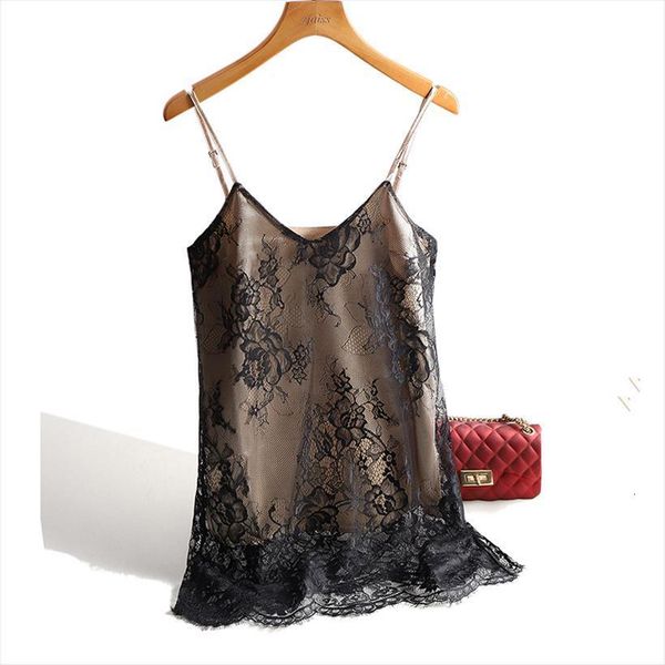 summer floral lace womens tank spaghetti strap silk halter casual sleeveless camis vest female sexy, White
summer floral lace womens tank spaghetti strap silk halter casual sleeveless camis vest female sexy, White