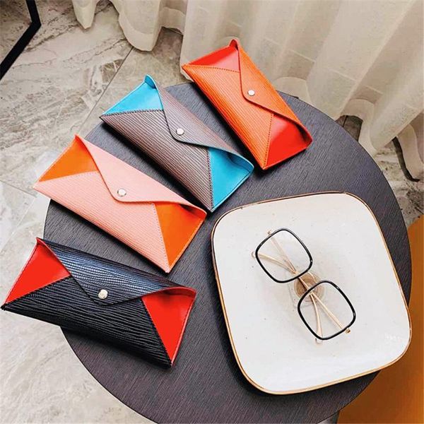 other fashion accessories colorful portable glasses case pu leather foldable box for eyeglass sunglasses bag, Silver
other fashion accessories colorful portable glasses case pu leather foldable box for eyeglass sunglasses bag, Silver