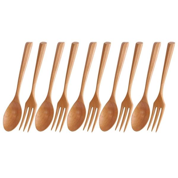 wooden spoons forks set kitchen tableware eco friendly natural wood dinner utensil set, 5 and dinnerware sets
wooden spoons forks set kitchen tableware eco friendly natural wood dinner utensil set, 5 and dinnerware sets