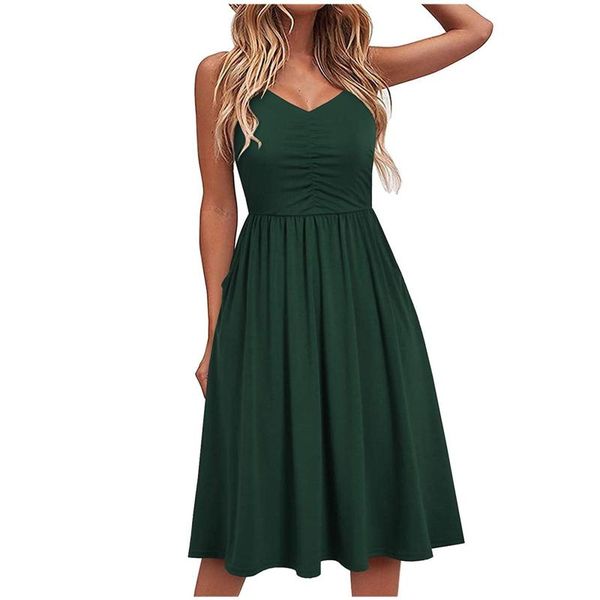 women's swimwear 2021 summer dress womens spaghetti strap sleeveless mini v-neck beach casual vestido plus size, White;black
women's swimwear 2021 summer dress womens spaghetti strap sleeveless mini v-neck beach casual vestido plus size, White;black