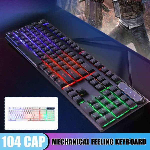 keyboards 104keys usb wired mechanical feeling keyboard ergonomics transparent keycaps rgb backlit gamer brown switches
keyboards 104keys usb wired mechanical feeling keyboard ergonomics transparent keycaps rgb backlit gamer brown switches