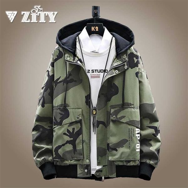men's camouflage jacket men autumn camo hooded coats military male streewear army windbreakers for man brand clothes 211214, Black;brown
men's camouflage jacket men autumn camo hooded coats military male streewear army windbreakers for man brand clothes 211214, Black;brown