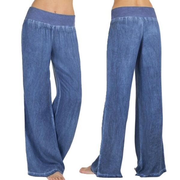 women's leggings women casual high waist elasticity denim wide leg palazzo pants jeans trousers drop winter 2021 fashion work clothes, Black
women's leggings women casual high waist elasticity denim wide leg palazzo pants jeans trousers drop winter 2021 fashion work clothes, Black