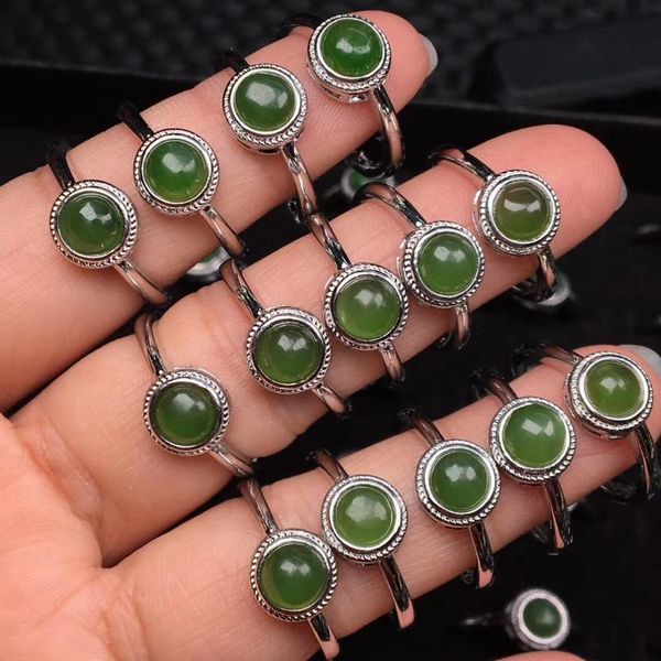 cluster rings natural hetian jade ring women's 2021 selling style fashion ol circle jasper adjustable copper set, Golden;silver
cluster rings natural hetian jade ring women's 2021 selling style fashion ol circle jasper adjustable copper set, Golden;silver
