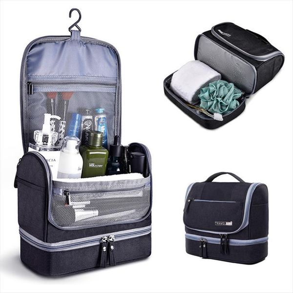 hanging travel toiletry with hook cosmetic bag and handle waterproof dop kit men women make up case organizer
hanging travel toiletry with hook cosmetic bag and handle waterproof dop kit men women make up case organizer