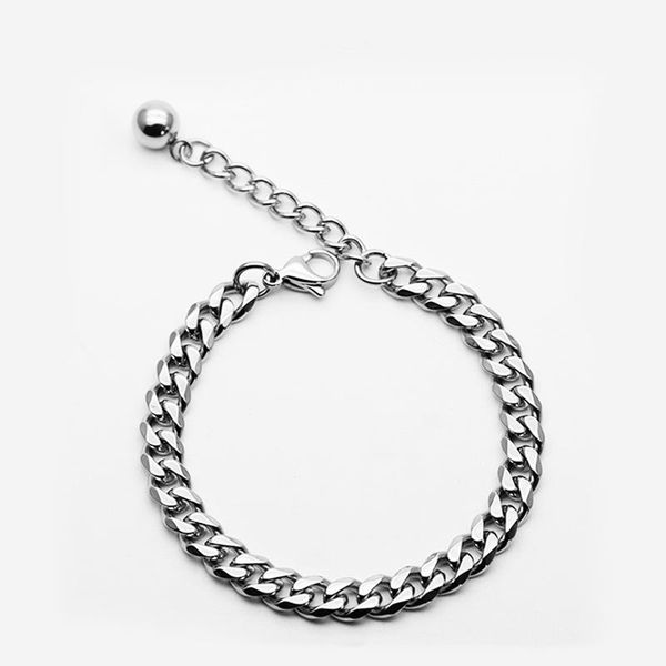 link, chain titanium steel bracelet six-sided magic men's stainless fashion jewelry, Black
link, chain titanium steel bracelet six-sided magic men's stainless fashion jewelry, Black