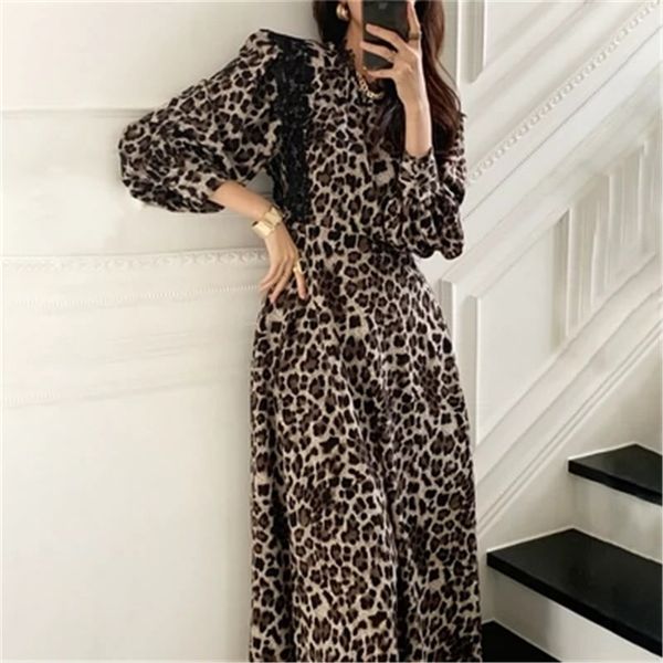 casual dresses hzirip smooth leopard big female animal printed korean office lady dressed in long sleeve dresses kqp6, Black;gray
casual dresses hzirip smooth leopard big female animal printed korean office lady dressed in long sleeve dresses kqp6, Black;gray
