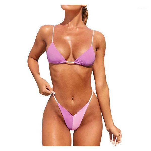 women's swimwear fashion string brazilian bikinis 2021 women push up halter solid color plus size bañadores mujer, White;black
women's swimwear fashion string brazilian bikinis 2021 women push up halter solid color plus size bañadores mujer, White;black