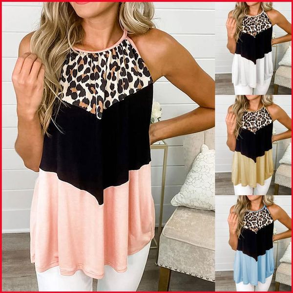leopard camo print patchwork summer sleeveless tshirt women casaul loose o-neck tank female clothes stripe camisole vest tee women's ta, White
leopard camo print patchwork summer sleeveless tshirt women casaul loose o-neck tank female clothes stripe camisole vest tee women's ta, White