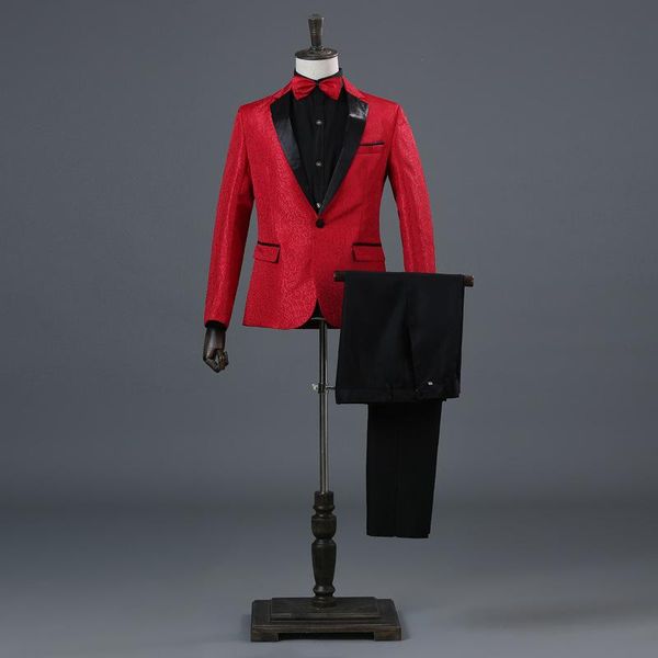 three colors 2021 men's stage performance suits jacket nightclub singer dj two-piece costumes for party(jacket +pants) & blazers, White;black
three colors 2021 men's stage performance suits jacket nightclub singer dj two-piece costumes for party(jacket +pants) & blazers, White;black