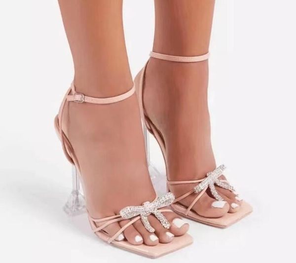 sandals luxury women high heel with rhinestone butterfly and fashion square toe women's shoes banquet, Black
sandals luxury women high heel with rhinestone butterfly and fashion square toe women's shoes banquet, Black