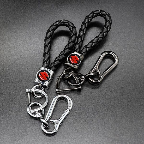 keychains auto parts metal 360 degree rotating key chain 3d business leather braided rope keychain for suzuki-logo, Silver
keychains auto parts metal 360 degree rotating key chain 3d business leather braided rope keychain for suzuki-logo, Silver
