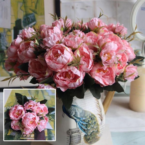 decorative flowers & wreaths 1 bunch european artificial peony party silk fake peonies for home el decor diy wedding decoration wreath
decorative flowers & wreaths 1 bunch european artificial peony party silk fake peonies for home el decor diy wedding decoration wreath