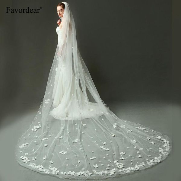 bridal veils favordear long veil 4m cathedral wedding 3d flower butterfly decoration luxury with comb, Black
bridal veils favordear long veil 4m cathedral wedding 3d flower butterfly decoration luxury with comb, Black