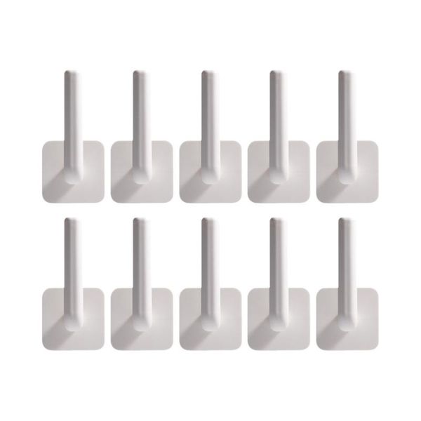 10pcs adhesive hanging hooks household kitchen hanger practical door wall hangers & rails
10pcs adhesive hanging hooks household kitchen hanger practical door wall hangers & rails