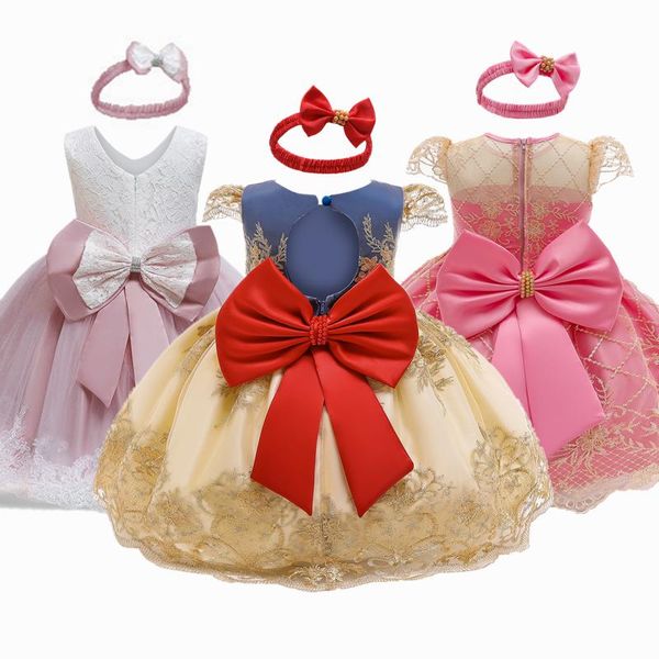 girl's dresses 0-24 1st birthday dress for baby girls clothes bowknot princess party christening gown infant christmas, Red;yellow
girl's dresses 0-24 1st birthday dress for baby girls clothes bowknot princess party christening gown infant christmas, Red;yellow