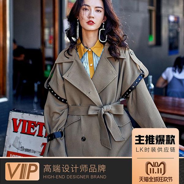 women's trench coats nanastyle 2021 spring fall fashion long sleeve gothic rivet patchwork army green oversize coat windbreaker for wom, Tan;black
women's trench coats nanastyle 2021 spring fall fashion long sleeve gothic rivet patchwork army green oversize coat windbreaker for wom, Tan;black