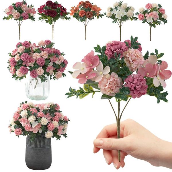 decorative flowers & wreaths artificial rose 16 head faux silk hydrangea flower bouquet wedding for home garden party decoration
decorative flowers & wreaths artificial rose 16 head faux silk hydrangea flower bouquet wedding for home garden party decoration