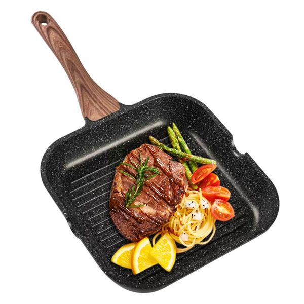 nonstick coating grill pan easy clean household kitchen portable heat resistant steak bacon aluminum hanging with pour spouts pans
nonstick coating grill pan easy clean household kitchen portable heat resistant steak bacon aluminum hanging with pour spouts pans