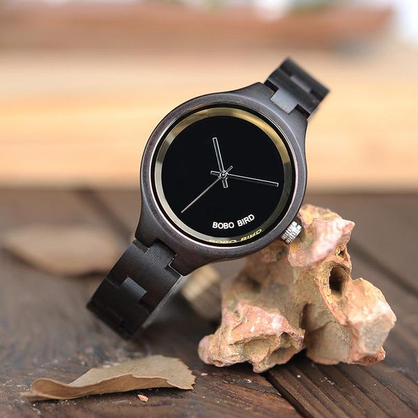wristwatches relogio feminino 2 colors bobo bird wood women watches luxury special handmade wooden wrist watch for gifts c-p16, Slivery;brown
wristwatches relogio feminino 2 colors bobo bird wood women watches luxury special handmade wooden wrist watch for gifts c-p16, Slivery;brown