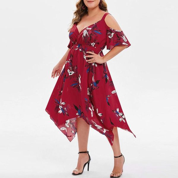 casual dresses floral print dress women cold shoulder v-neck irregular long summer beach bohemian sukienka #g4, Black;gray
casual dresses floral print dress women cold shoulder v-neck irregular long summer beach bohemian sukienka #g4, Black;gray