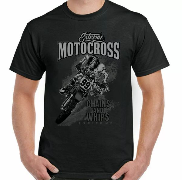 motocross t-shirt extreme mens motox motorcycle t-shirt dirt bike scrambler, White;black
motocross t-shirt extreme mens motox motorcycle t-shirt dirt bike scrambler, White;black