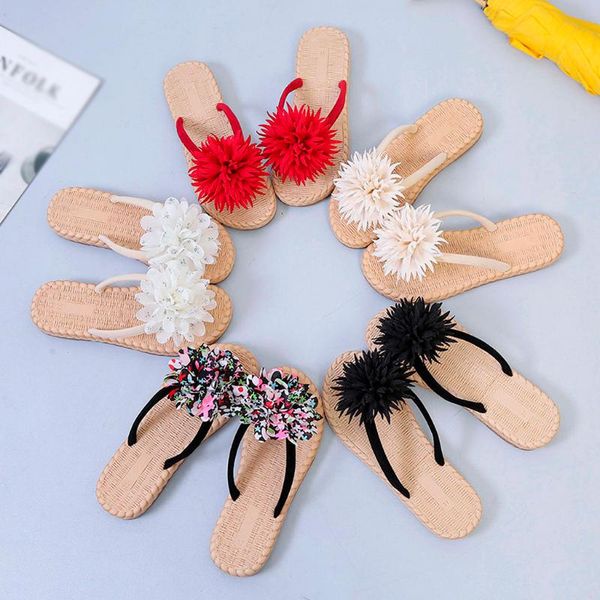 shoes woman women flowers slippers summer cotton fabric beach female slides slipper flip flops zapatos mujer 3.18, Black
shoes woman women flowers slippers summer cotton fabric beach female slides slipper flip flops zapatos mujer 3.18, Black