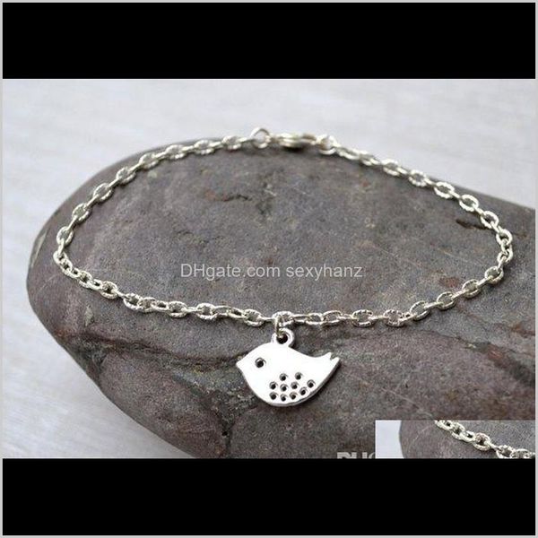 charm jewelry drop delivery 2021 5pcs cute baby small flying bird sparrow bracelet little swallow bracelets for women mjnsp, Golden;silver
charm jewelry drop delivery 2021 5pcs cute baby small flying bird sparrow bracelet little swallow bracelets for women mjnsp, Golden;silver