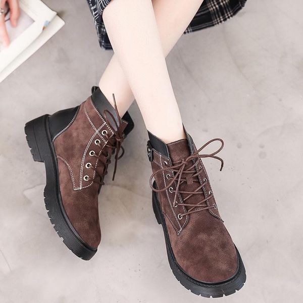 boots 2021 european american style short women with round head retro matte cross straps wild shoes a197, Black
boots 2021 european american style short women with round head retro matte cross straps wild shoes a197, Black