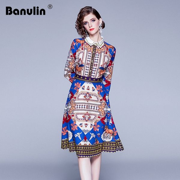 banulin designer dresses runway autumn casual shirt women floral vintage vestidos robe femme 210603, Black;gray
banulin designer dresses runway autumn casual shirt women floral vintage vestidos robe femme 210603, Black;gray