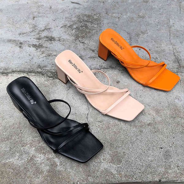 sandals women slippers slides slip on block high heels shoes narrow band design square toe fashion summer size 35-41 j6l6, Black
sandals women slippers slides slip on block high heels shoes narrow band design square toe fashion summer size 35-41 j6l6, Black