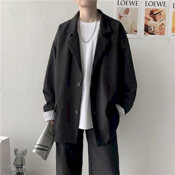 women's suits & blazers mens plus size jackets for 2021 high fashion clothing office ladies double breasted oversized black coats no, White;black
women's suits & blazers mens plus size jackets for 2021 high fashion clothing office ladies double breasted oversized black coats no, White;black