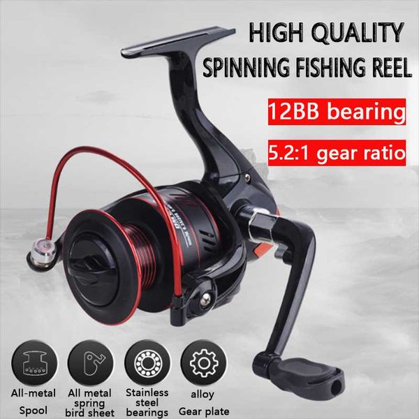 baitcasting reels high-quality dm800-7000 spinning fishing reel full metal spool 12bb gear ratio 5.2:1 wheel tackle accessories long throw
baitcasting reels high-quality dm800-7000 spinning fishing reel full metal spool 12bb gear ratio 5.2:1 wheel tackle accessories long throw