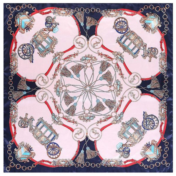 scarves pobing women scarf luxury carriage tassel print hijab silk satin shawl foulard square head lady neckchief wraps 90x90cm, Blue;gray
scarves pobing women scarf luxury carriage tassel print hijab silk satin shawl foulard square head lady neckchief wraps 90x90cm, Blue;gray