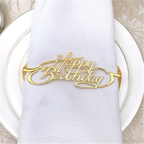 napkin rings 12 / pcs "happy birthday" ring golden letter deskornaments towel buckle of
napkin rings 12 / pcs "happy birthday" ring golden letter deskornaments towel buckle of